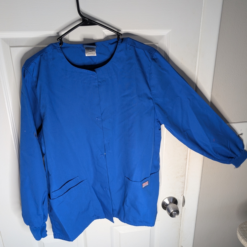 Cherokee Women's Utility Jacket in Vibrant Blue